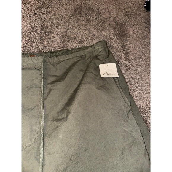 Free people army green cropped pants - Picture 2 of 7